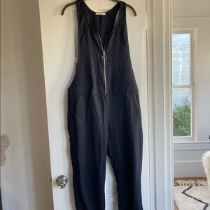 Le Lis navy blue overalls, worn twice